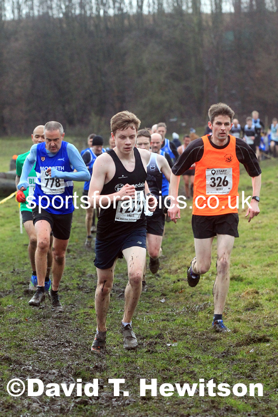 Senior mens 2022 North Eastern Harrier League, Thornley Farm, Peterlee, County Durham. Photo: David T. Hewitson/Sports for All Pics